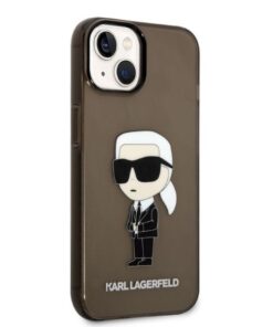 Ovitek KARL LAGERFELD za iPhone 14 Plus Ikonik Karl črna 7 ovitek Karl Lagerfeld Ikonik Karl za iPhone 14 Plus crna 4