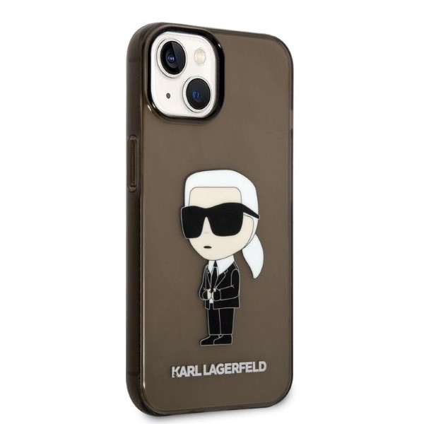 Ovitek KARL LAGERFELD za iPhone 14 Plus Ikonik Karl črna 3 ovitek Karl Lagerfeld Ikonik Karl za iPhone 14 Plus crna 4