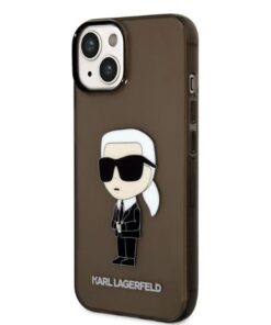 Ovitek KARL LAGERFELD za iPhone 14 Plus Ikonik Karl črna 6 ovitek Karl Lagerfeld Ikonik Karl za iPhone 14 Plus crna 5