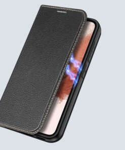 preklopni etui Dux Ducis Skin X2 za Samsung Galaxy S23 plus flip case crna 2