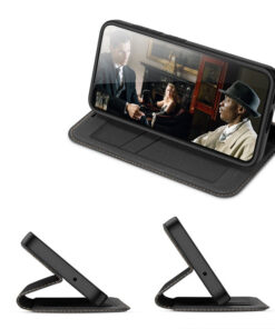 preklopni etui Dux Ducis Skin X2 za Samsung Galaxy S23 plus flip case crna 3