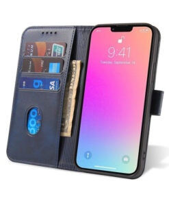 preklopni etui za Samsung Galaxy S23 plus wallet stand modra 1