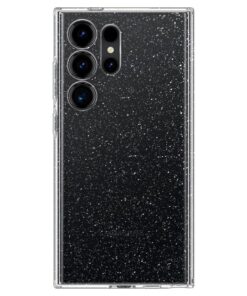 ovitek Spigen Liquid Crystal za Samsung Galaxy S24 Ultra transparent glitter 1