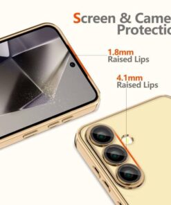 ovitek tech Protect MagFlex za Samsung Galaxy A56 zlata 4