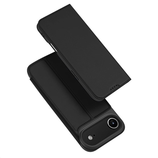 Preklopni etui Skin pro za iPhone 17 Air črna 3 preklopni etui za iphone 17 air dux Ducis Skin Pro Case crna