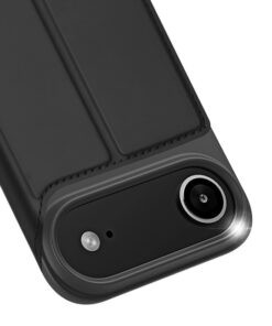 Preklopni etui Skin pro za iPhone 17 Air črna 7 preklopni etui za iphone 17 air dux Ducis Skin Pro Case crna 2