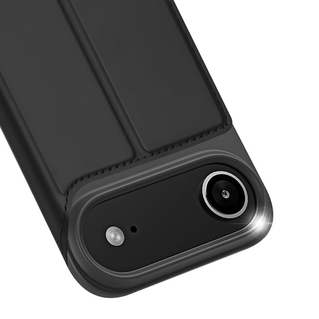 Preklopni etui Skin pro za iPhone 17 Air črna 4 preklopni etui za iphone 17 air dux Ducis Skin Pro Case crna 2