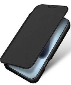 Preklopni etui Skin pro za iPhone 17 črna 7 preklopni etui za iphone 17 Dux Ducis Skin Pro crna 3