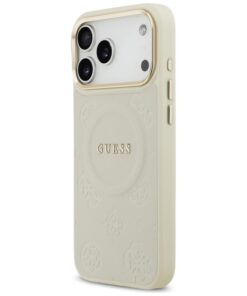 ovitek za iphone 17 pro max Guess Peony MagSafe bez 1