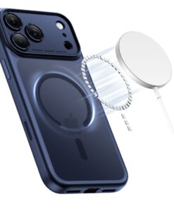 ovitek za iphone 17 pro max Tech Protect Magpeak Magsafe CC Mat modra 1