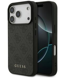ovitek Guess 4G Classic za iPhone 17 Pro crna 1