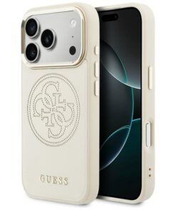 ovitek Guess Perforated 4G MagSafe za iPhone 17 Pro bez 1