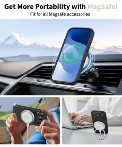 silikonski ovitek Tech Protect Silicone MagSafe za iPhone 17 Pro crna 1