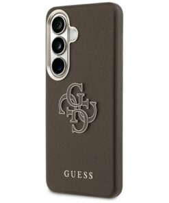 Ovitek GUESS Grained Big 4G Metal Logo za Samsung Galaxy S26 rjava 5 ovitek Guess Grained Big 4G Metal Logo za Samsung Galaxy S26 rjava 2
