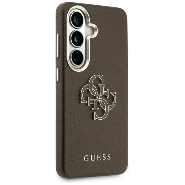 Ovitek GUESS Grained Big 4G Metal Logo za Samsung Galaxy S26 rjava 3 ovitek Guess Grained Big 4G Metal Logo za Samsung Galaxy S26 rjava 3