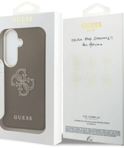 Ovitek GUESS Grained Big 4G Metal Logo za Samsung Galaxy S26 rjava 7 ovitek Guess Grained Big 4G Metal Logo za Samsung Galaxy S26 rjava 4
