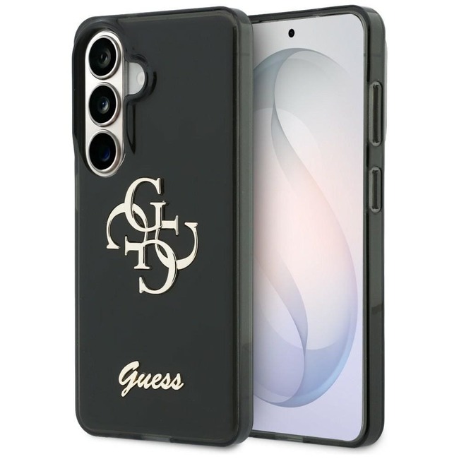 Ovitek GUESS IML Big Metal 4GScript za Samsung Galaxy S26 črna 1 ovitek Guess IML Big Metal 4G Script za Samsung Galaxy S26 crni 1