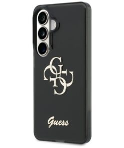 Ovitek GUESS IML Big Metal 4GScript za Samsung Galaxy S26 črna 6 ovitek Guess IML Big Metal 4G Script za Samsung Galaxy S26 crni 2