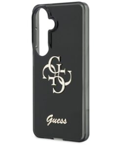Ovitek GUESS IML Big Metal 4GScript za Samsung Galaxy S26 črna 8 ovitek Guess IML Big Metal 4G Script za Samsung Galaxy S26 crni 4
