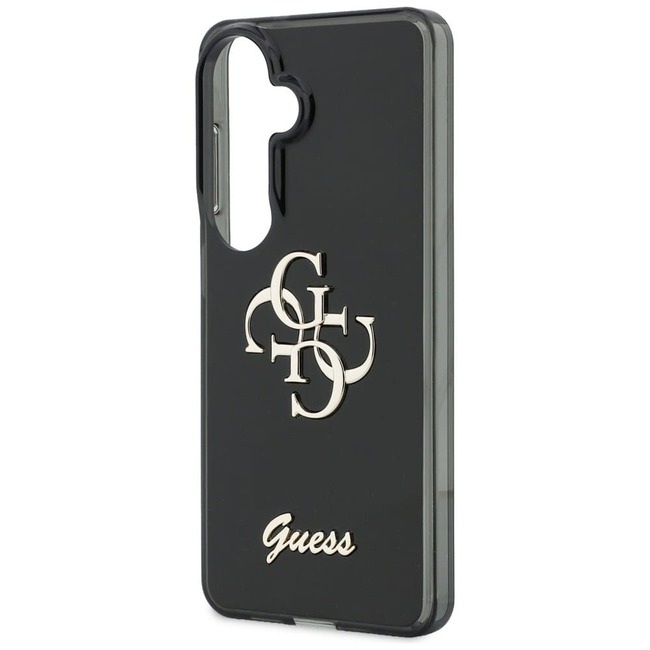 Ovitek GUESS IML Big Metal 4GScript za Samsung Galaxy S26 črna 4 ovitek Guess IML Big Metal 4G Script za Samsung Galaxy S26 crni 4