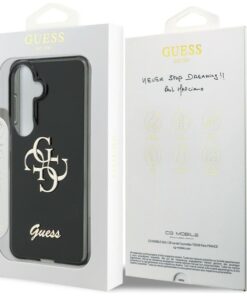 Ovitek GUESS IML Big Metal 4GScript za Samsung Galaxy S26 črna 9 ovitek Guess IML Big Metal 4G Script za Samsung Galaxy S26 crni 5