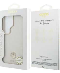 ovitek Guess Rhinestone Round Logo Magsafe za Samsung Galaxy s26 ultra bez 5