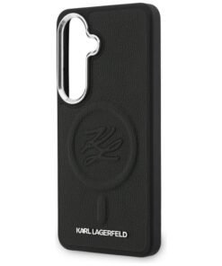 Ovitek KARL LAGERFELD za Samsung Galaxy S26 Plus Embosed Ring Initials MagSafe črna 8 ovitek Karl Lagerfeld Embossed Ring Initials MagSafe Case za Samsung Galaxy S26 plus crna 3