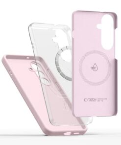 ovitek Silicone MagSafe za Samsung Galaxy S26 roza 2