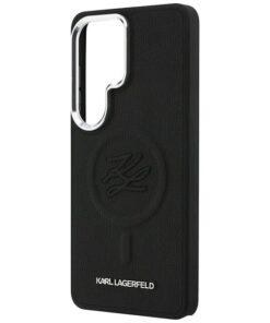 Ovitek KARL LAGERFELD za Samsung Galaxy S26 Ultra Embosed Ring Initials MagSafe črna 8 ovitek karl lagerfeld embossed ring initials magsafe za samsung galaxy s26 ultra crna 4