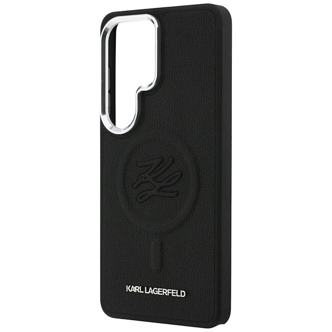 Ovitek KARL LAGERFELD za Samsung Galaxy S26 Ultra Embosed Ring Initials MagSafe črna 4 ovitek karl lagerfeld embossed ring initials magsafe za samsung galaxy s26 ultra crna 4