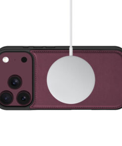 Preklopni etui Wallet MagSafe za iPhone 17 Pro Max/18 Pro Max burgundy 8 etui z denarnico za iPhone 17 Pro Max 18 Pro Max burgundy 4