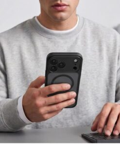 Ovitek BasicMag MagSafe za iPhone 17 Pro Max / 18 Pro Max črna 8 Ovitek BasicMag MagSafe za iPhone 17 Pro Max / 18 Pro Max črna - slika 4