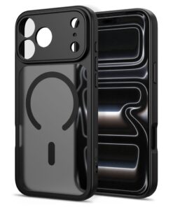 Ovitek BasicMag MagSafe za iPhone 17 Pro Max / 18 Pro Max črna