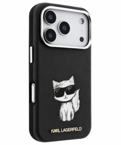 Ovitek Karl Lagerfeld Smooth Choupette Sketch MagSafe za iPhone 17 Pro/18 Pro - slika 2