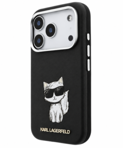 Ovitek Karl Lagerfeld Smooth Choupette Sketch MagSafe za iPhone 17 Pro/18 Pro - slika 3
