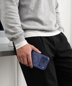Ovitek Zero MagSafe za iPhone 17 Pro Max/18 Pro Max temno modra - slika 4