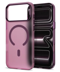 ovitek iphone 17 pro max 18 pro max MagZero MagSafe burgundy