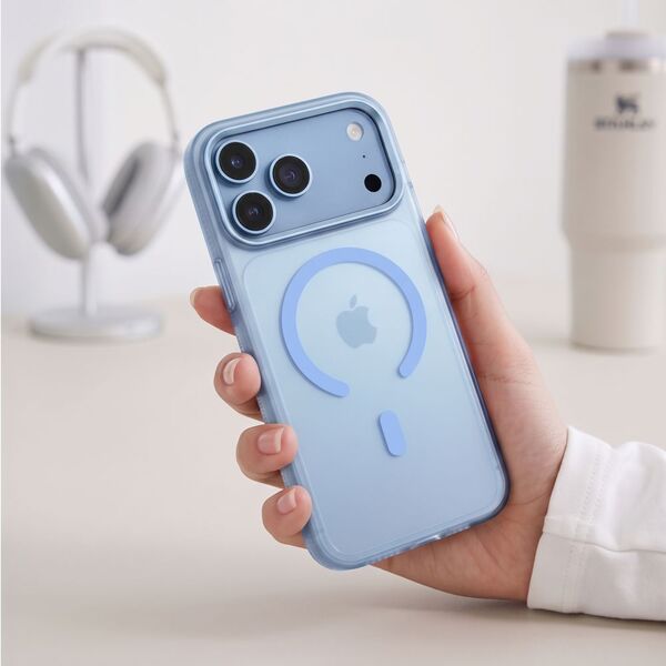 Ovitek Zero MagSafe za iPhone 17 Pro Max/18 Pro Max svetlo modra 5 ovitek iphone 17 pro max 18 pro max MagZero MagSafe modra 2