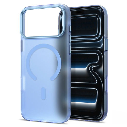Ovitek Zero MagSafe za iPhone 17 Pro Max/18 Pro Max svetlo modra 1 ovitek iphone 17 pro max 18 pro max MagZero MagSafe modra