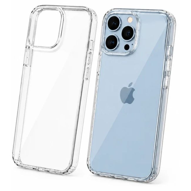 Transparentni ovitek iz visoko kvalitetnega 1,5 mm silikona za iPhone 18 Pro Max 2 transparentni ovitek iphone 18 pro max 2